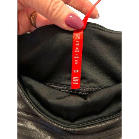 Spanx Faux Leather Leggings - Size S - Picture 10 of 11
